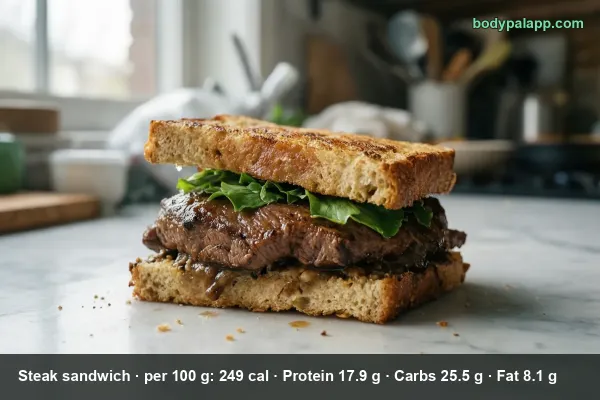 Steak Sandwich calories