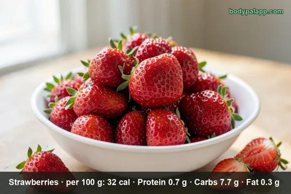 Strawberries calories