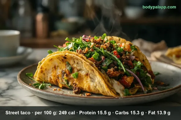 Street Taco calories