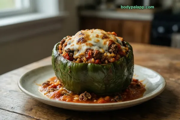 Stuffed Green Pepper