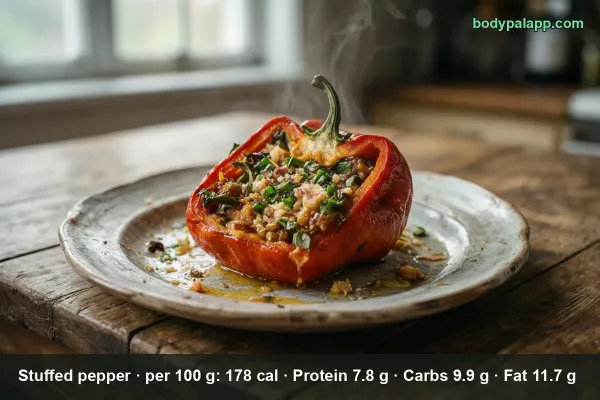 Stuffed pepper calories