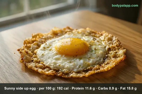 Sunny Side Up Egg calories