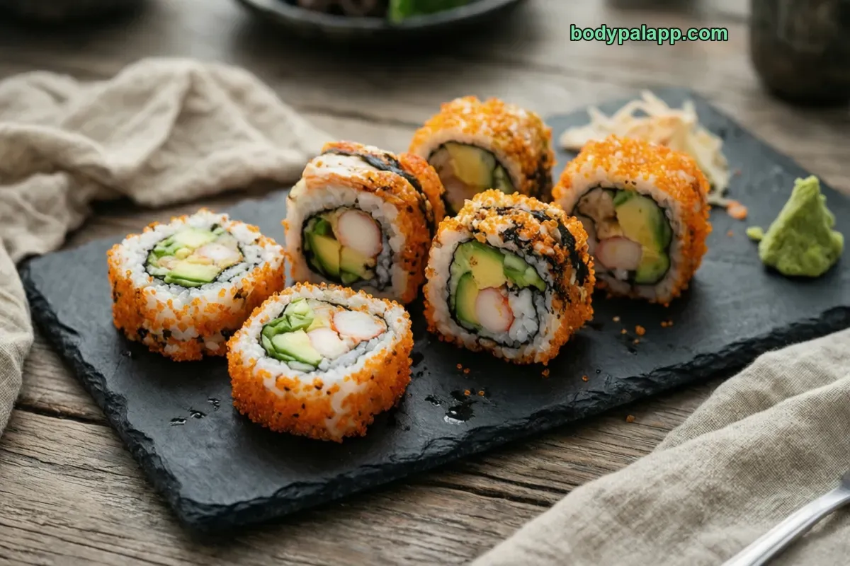 California roll, ready-to-eat