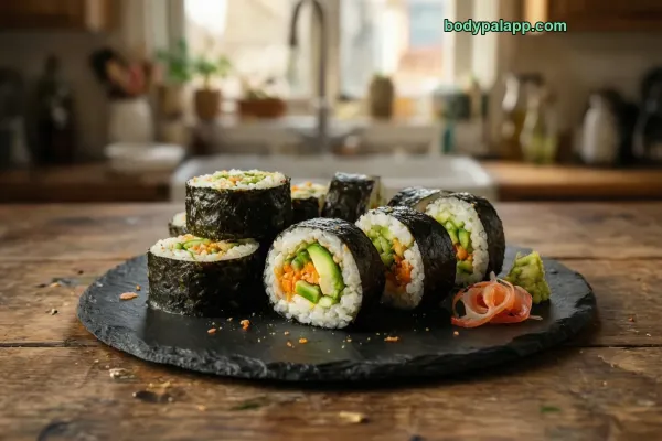 Vegetable Sushi Roll