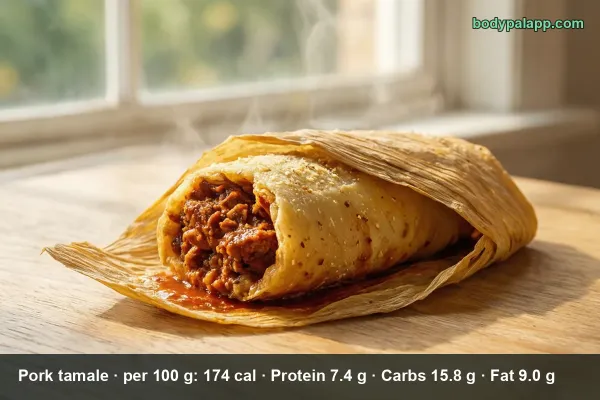 Pork Tamale calories