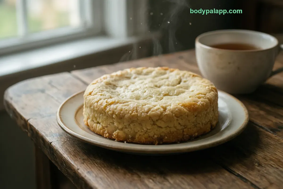 Tea cake, packaged, per label