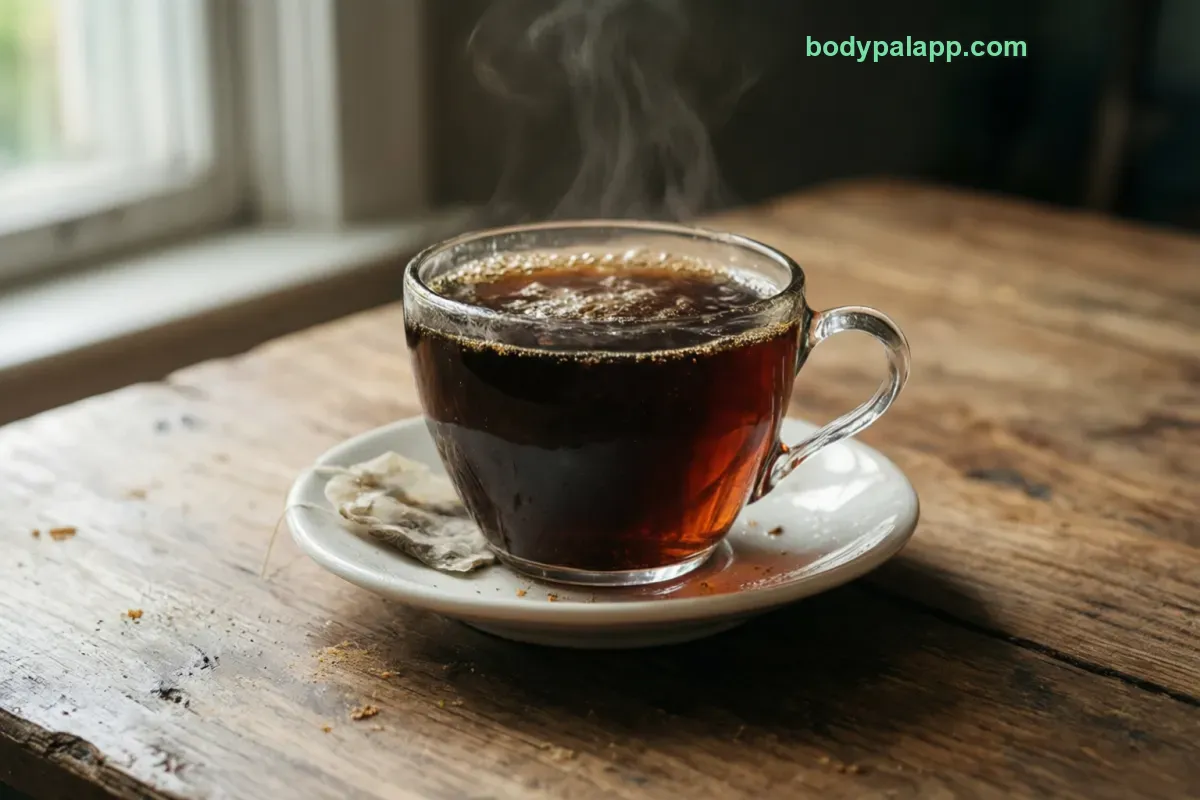 Tea, black, unsweetened