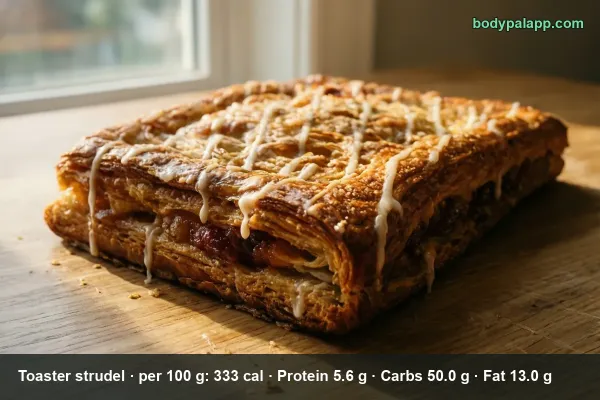 Toaster Strudel calories