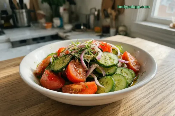 Tomato Cucumber Salad