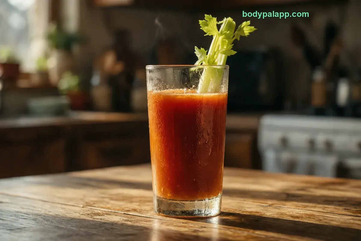 Tomato juice, canned, with salt