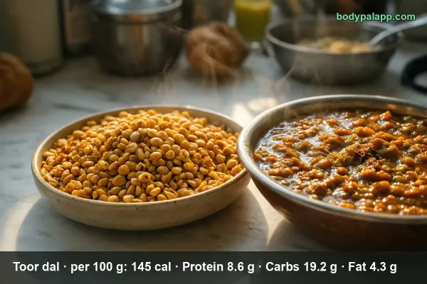 Toor Dal calories