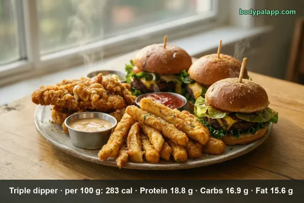 Triple Dipper calories