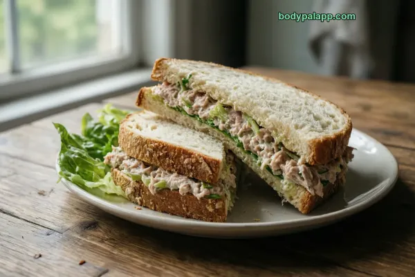 Tuna Sandwich With Mayo