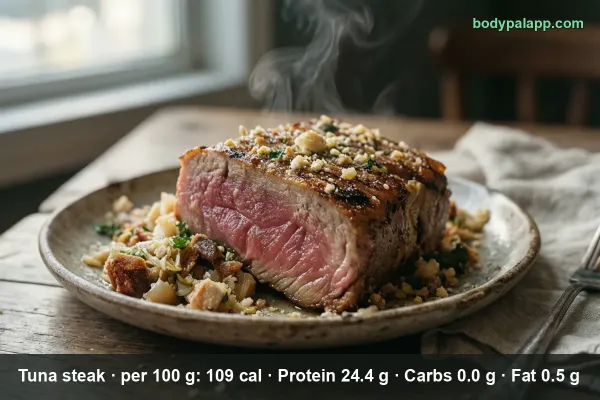 Tuna steak calories