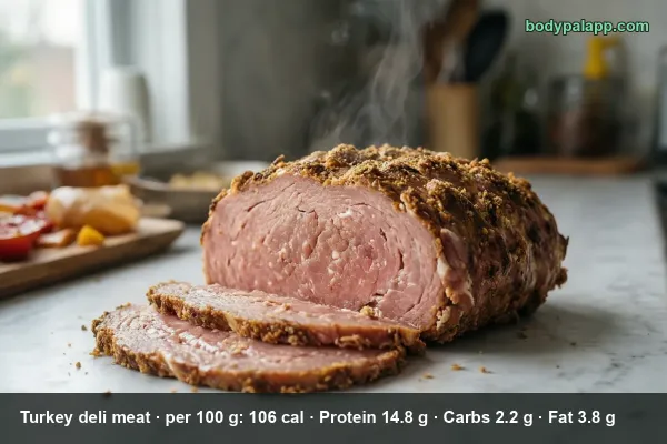 Turkey deli meat calories