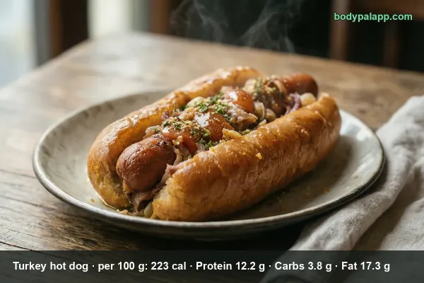 Turkey Hot Dog calories