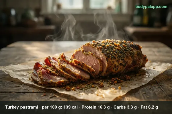 Turkey Pastrami calories