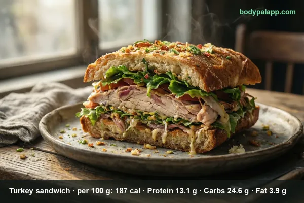 Turkey Sandwich calories