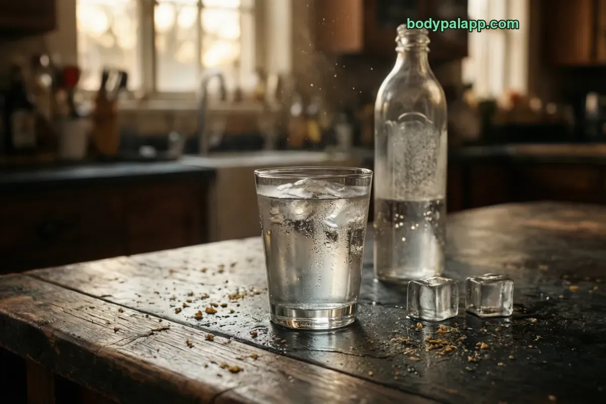 Smirnoff vodka, 80 proof, no mixer