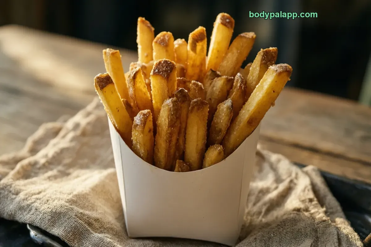 Wendy's medium fry, fast food