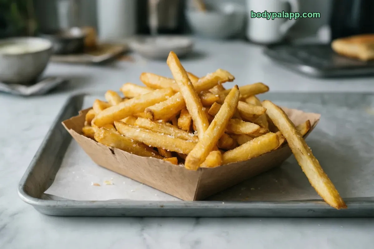 Wendy's small fry, fast food