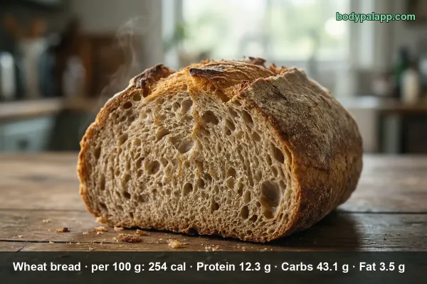 Wheat Bread calories