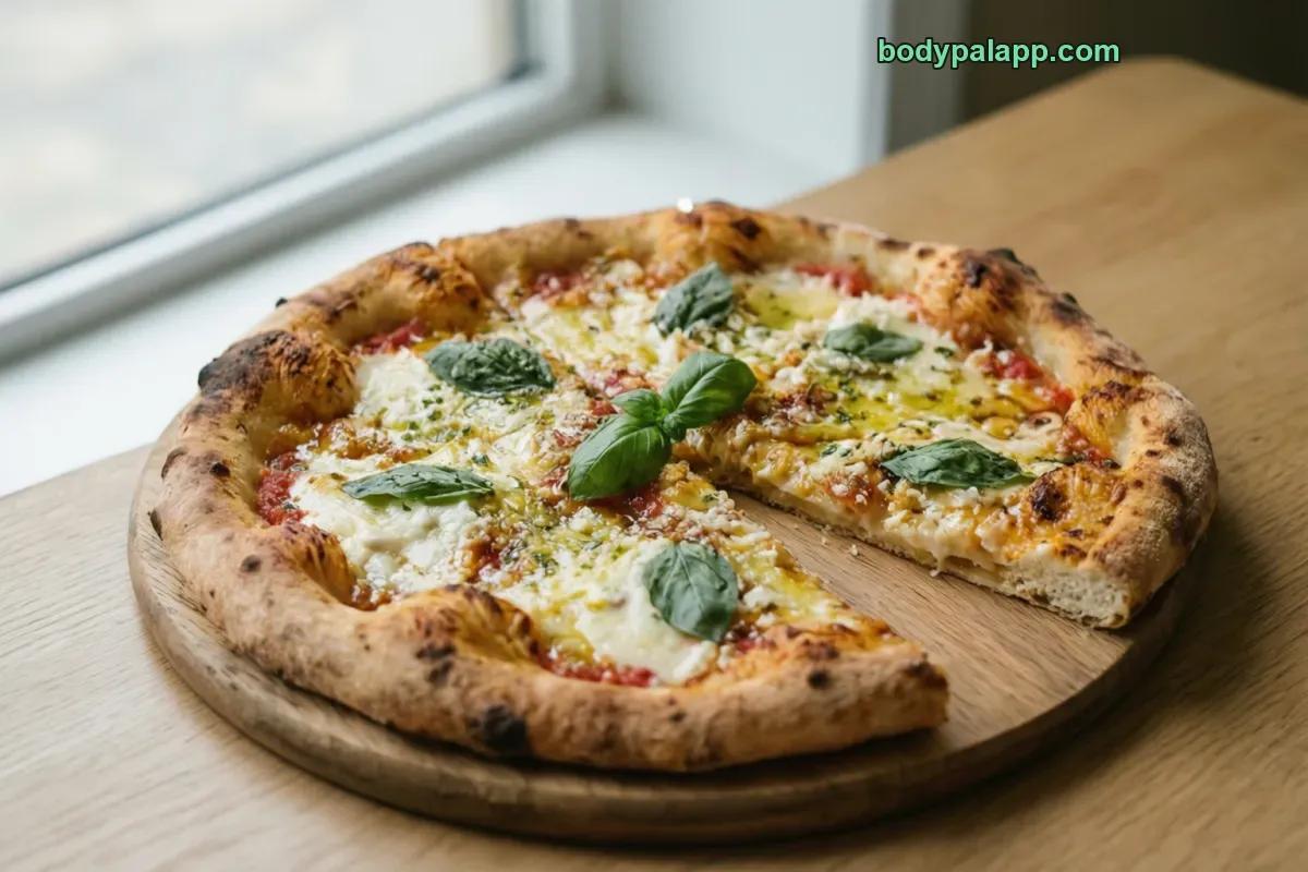 White pizza, cheese, thick crust