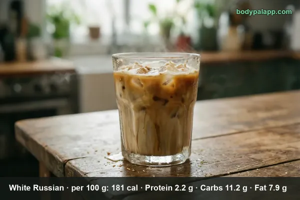 White Russian calories