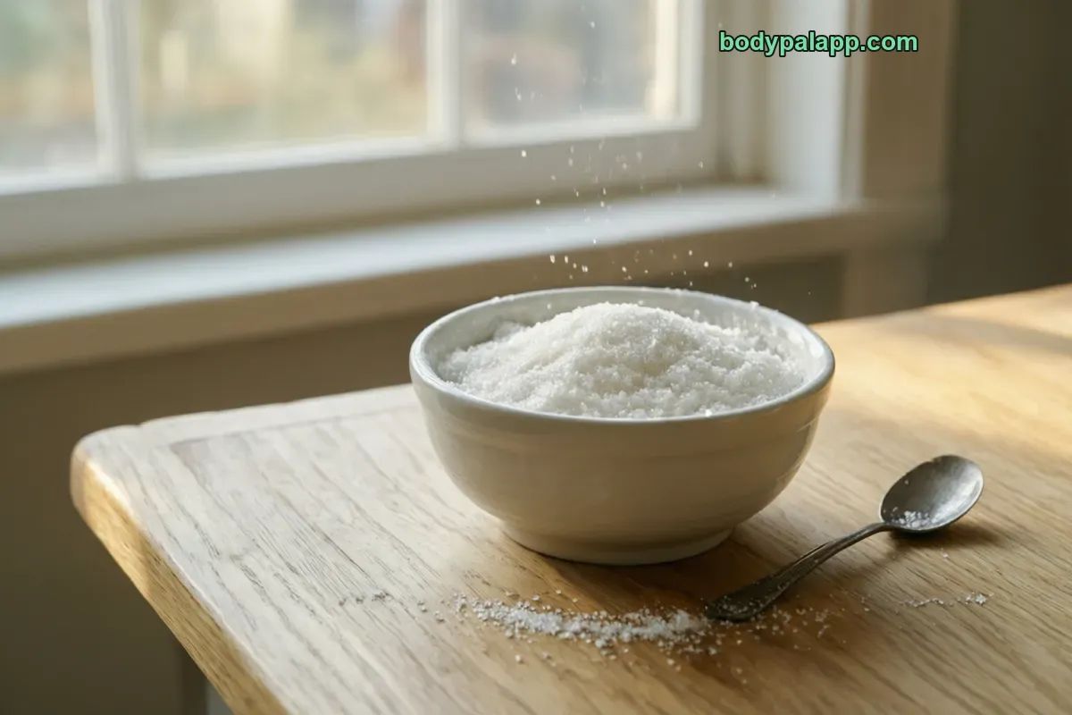 White sugar, granulated