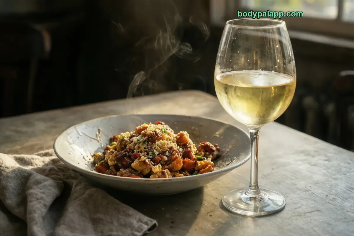 Pinot grigio wine, white table wine