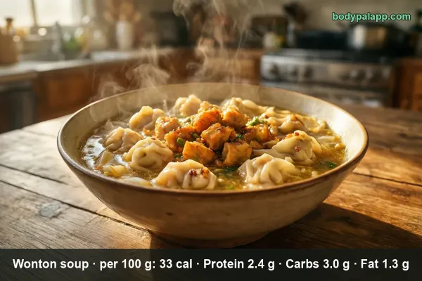 Wonton Soup calories
