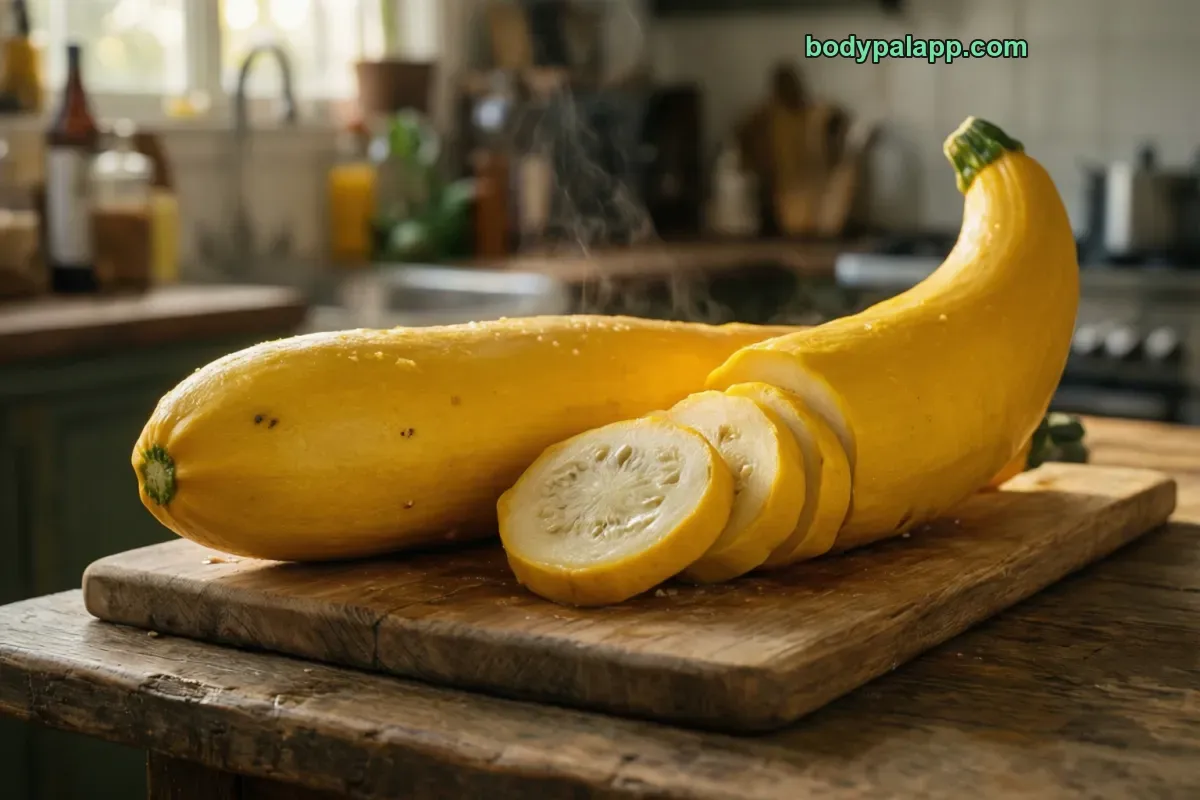 Yellow squash, cooked, no added fat