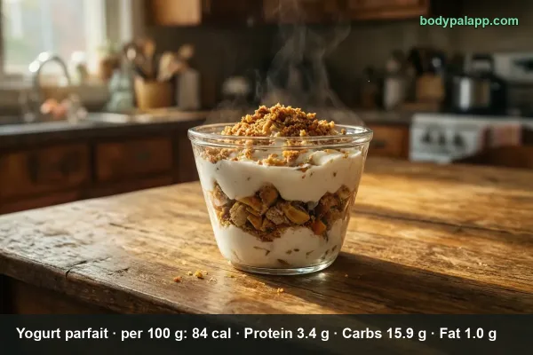 Yogurt Parfait calories