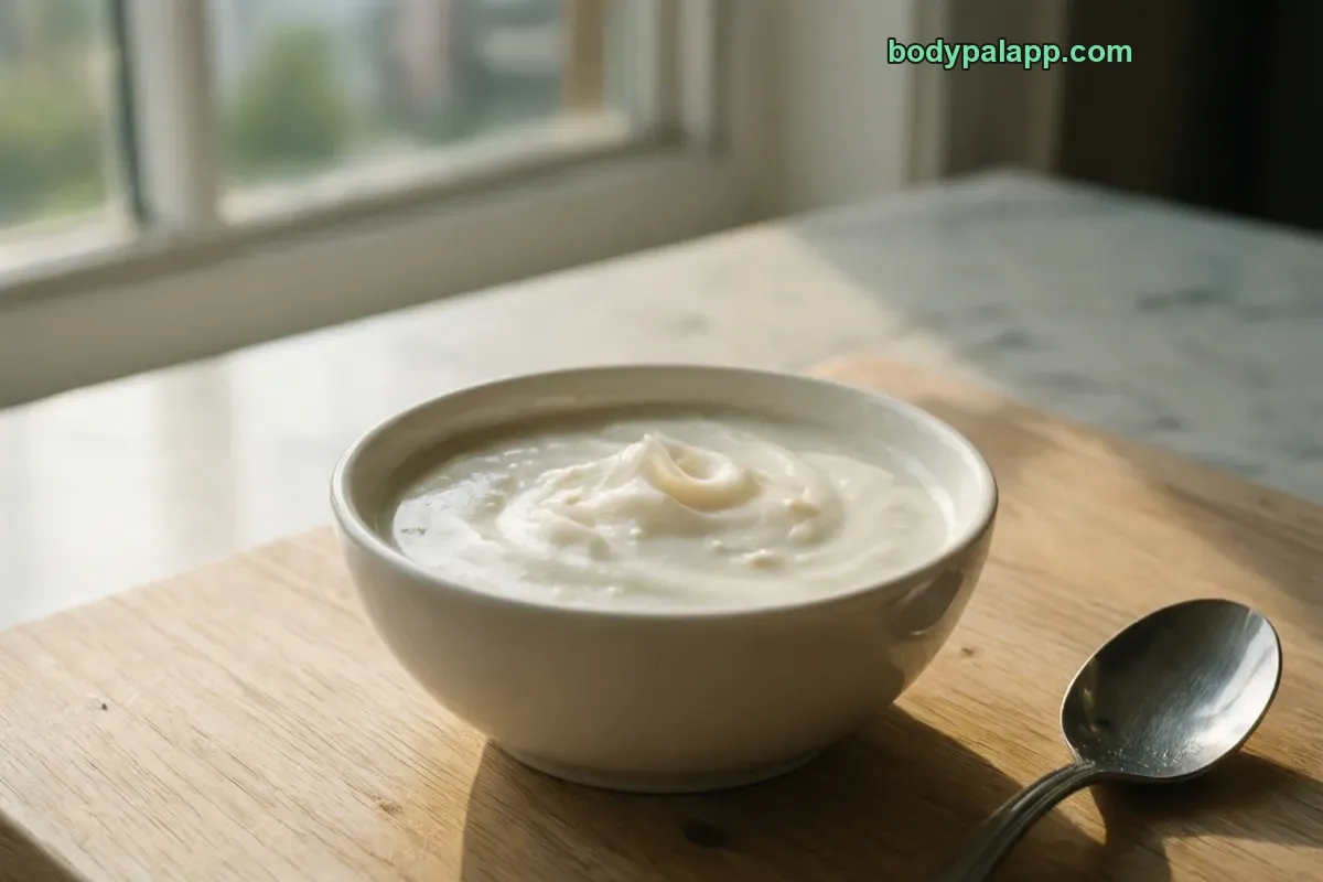 Plain yogurt, whole milk, plain