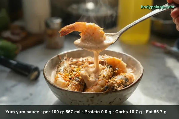 Yum yum sauce calories